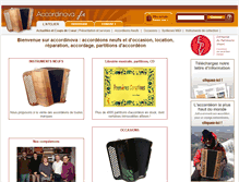 Tablet Screenshot of accordinova.fr